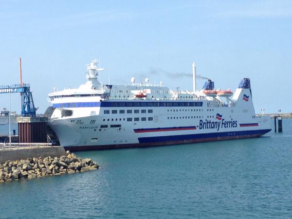 M/V Barfleur, à Cherbourg