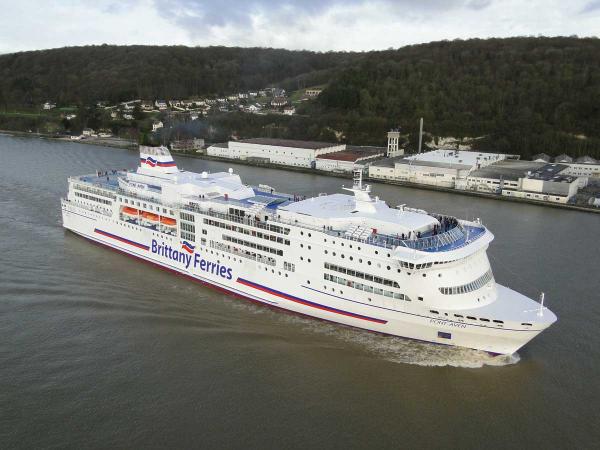 M/V Pont Aven sur la Seine, 30 Décembre 2012.